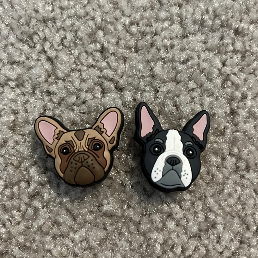 French Bulldog & Boston Terrier Croc Jibbitz